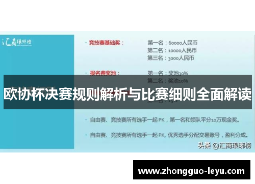 欧协杯决赛规则解析与比赛细则全面解读